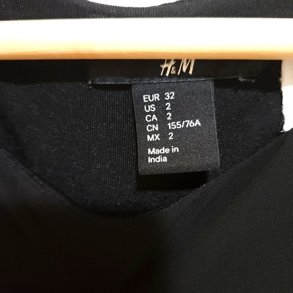 H&M Black Beaded Sequin Dress - Picture 4 of 4